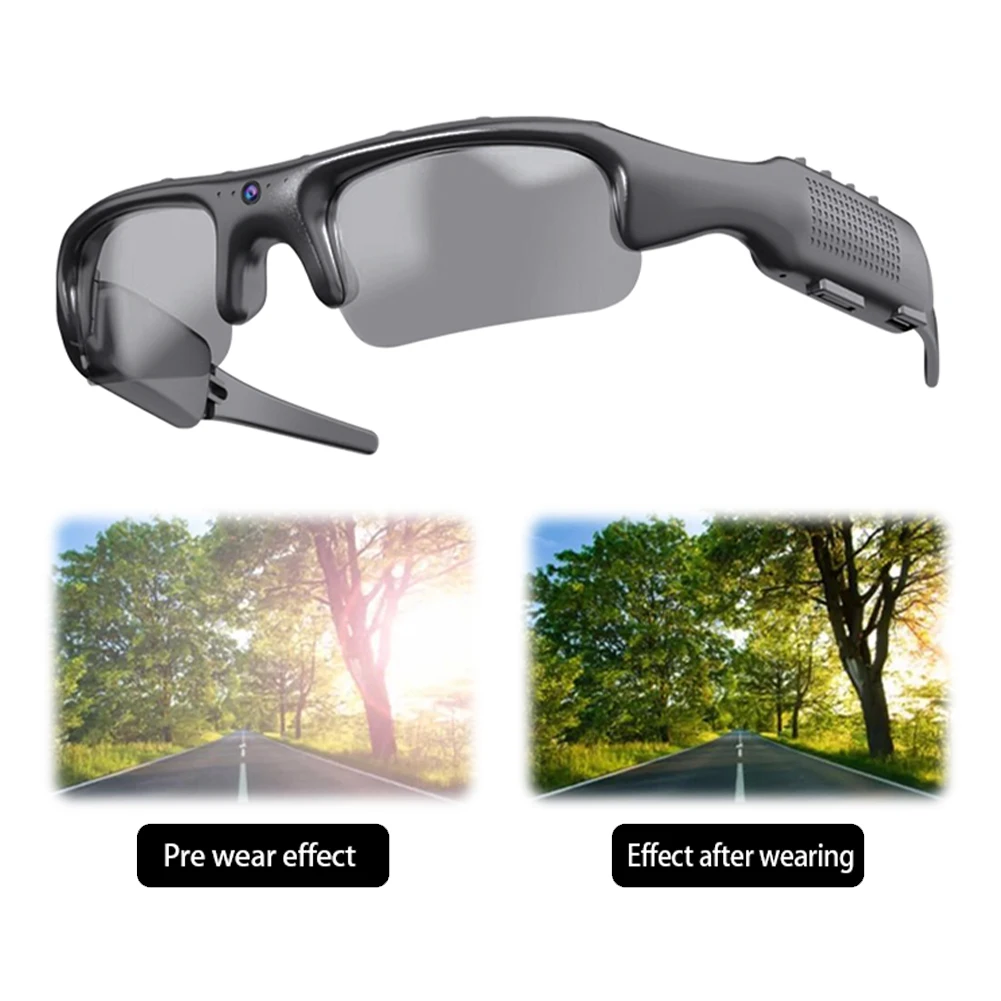 

Camera Smart HD 1080P WIFI Sports Glasses With Camera and Audio Recording Glasse
