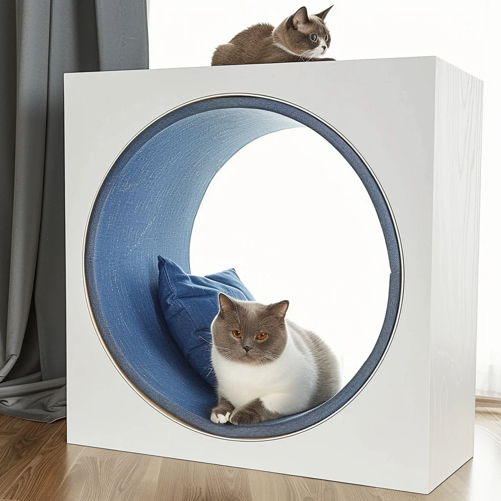 

Wholesale Funny Cat Exercise Wheel Anti-Depressant Pet Treadmill Scratch Sport Training Running Toy