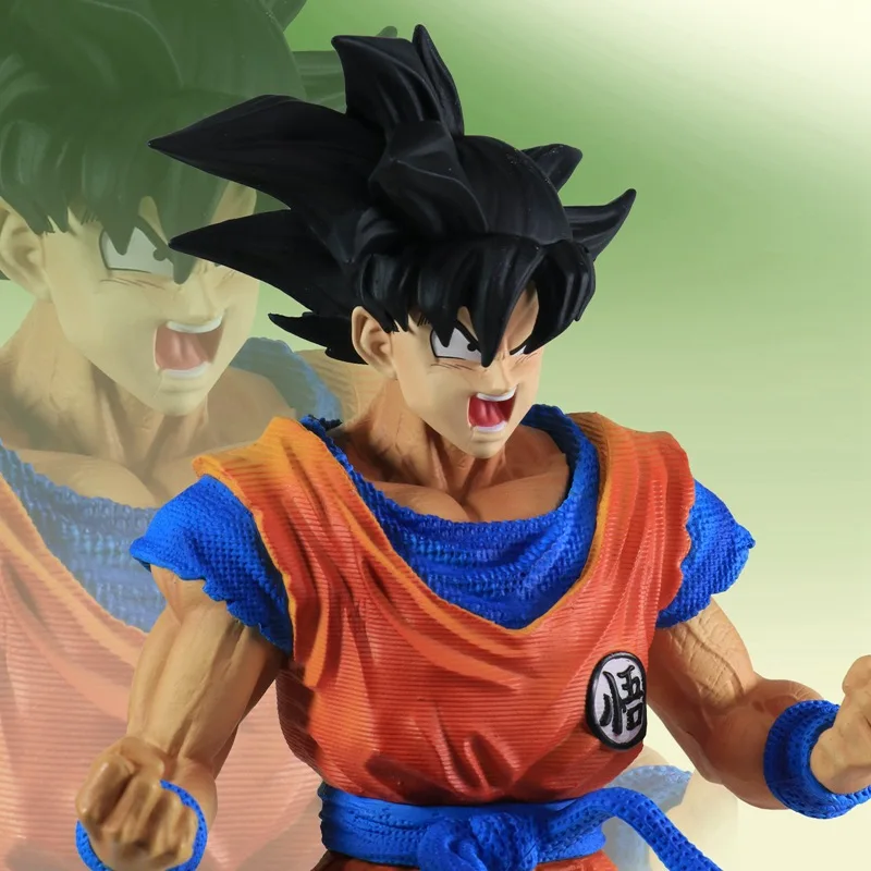 

New Dragon Ball Son Goku Super Saiyan Anime Figure 28cm Goku Dbz Action Figures Model Gifts Collectible Figurines For Kids