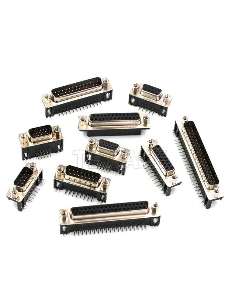 Carte à souder DR9/15/25/37 DB mâle/600, enfichable, broche coudée à 90 degrés/broche, port série, prise VGA