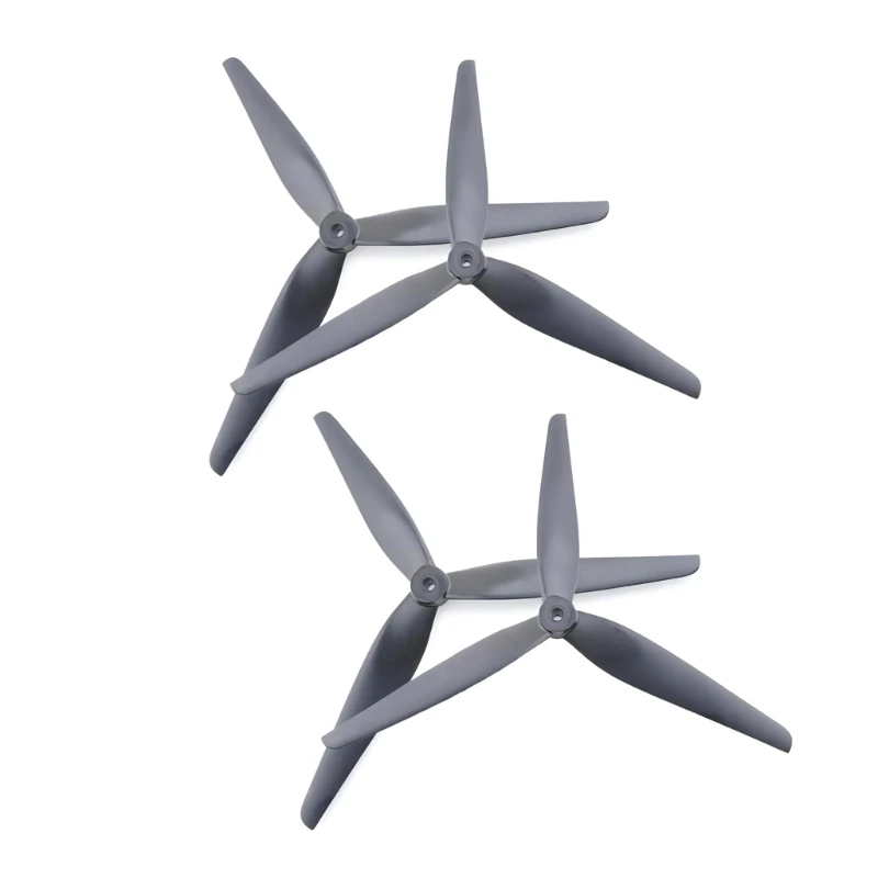 10X4.5X3 10inch 3 Leaf/tri-Leaf Drones Propellers Light Gray (2CW+2CCW) PolyCarbonate for FPVDrones