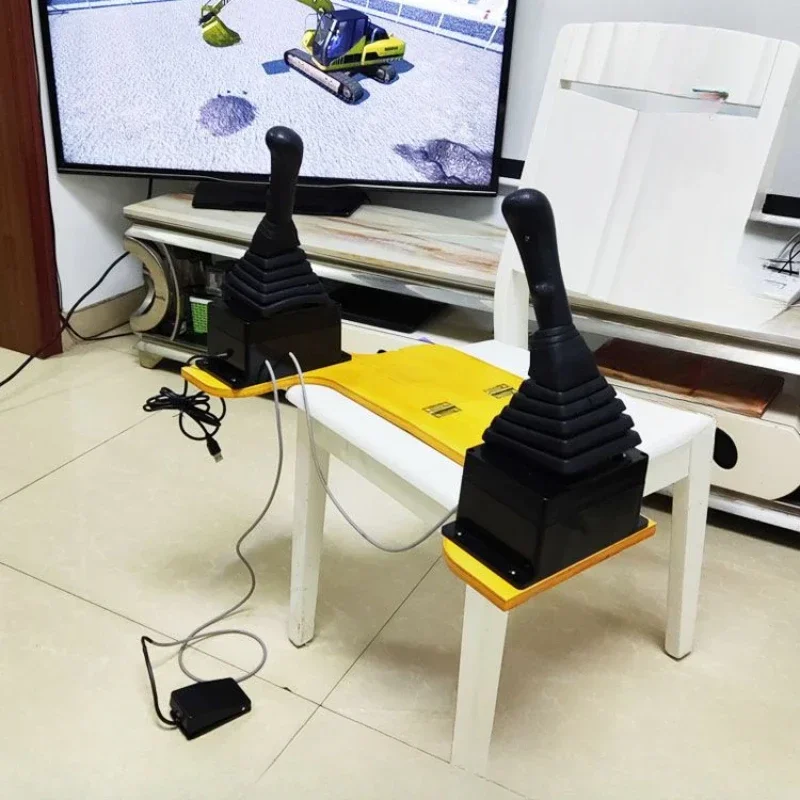 

Real Excavator Handle Driving Simulation Learning Machine Smart Training Device Trench Digging Remote Control