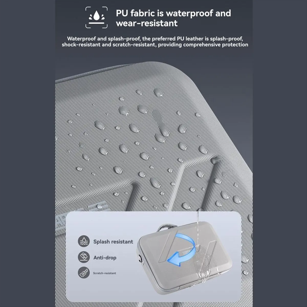 

Сумка-кейс STARTRC Super для дрона DJI Mini 5 Pro: ударопрочная, водонепроницаемая, с плечевым ремнем