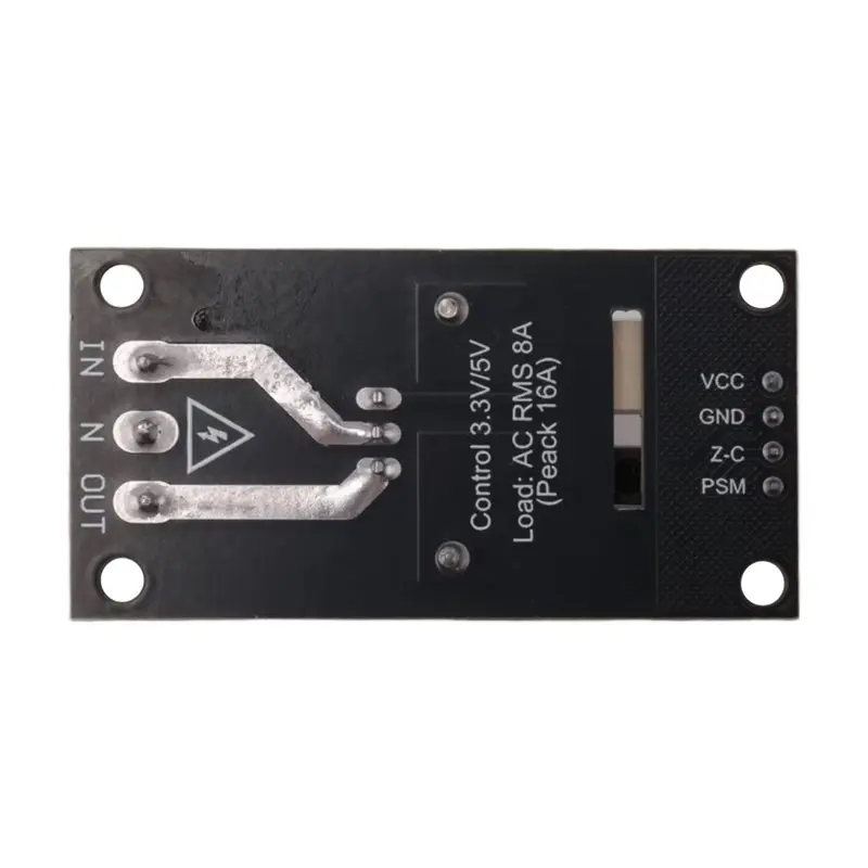 

ABDE-AC Light Lamp Dimmer Module AC Light Lamp Dimming And Motor Dimmer Module 1Channel 3.3V/5V Logic 4 8A-400V