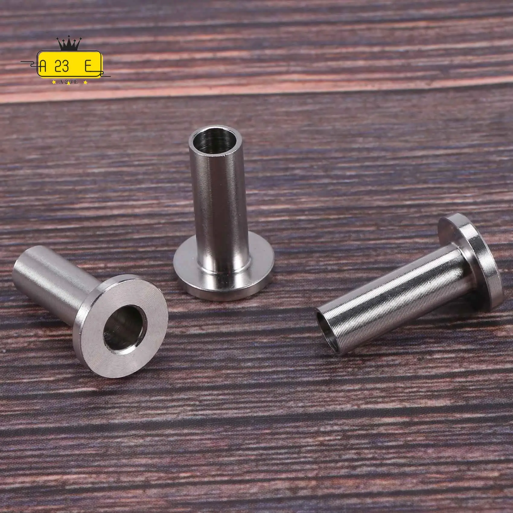 

A23E-80Pcs T316 Stainless Steel Protector Sleeves For 1/8 Inch Deck Cable Railing Kit For Wood & Metal Posts DIY Balustrade