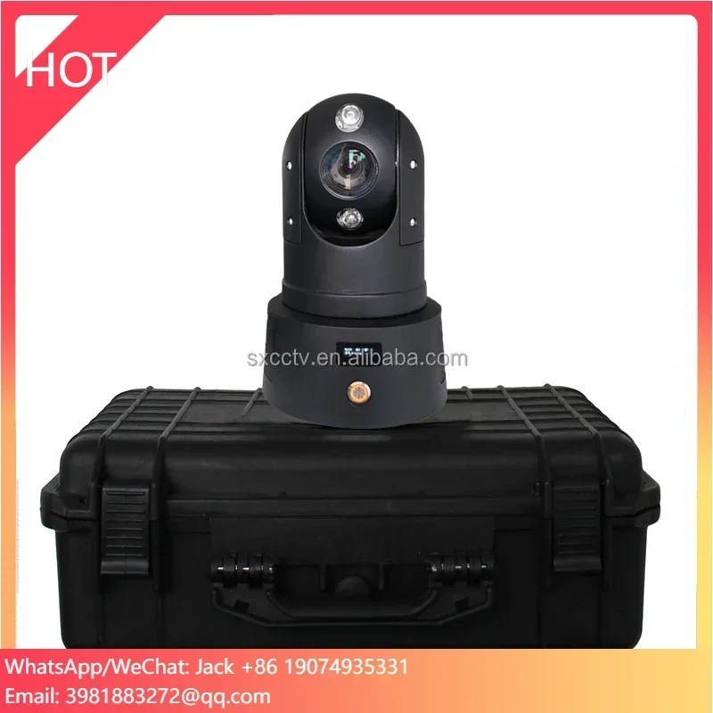 Wireless 4G WIFI HD IP Rapid Deployment Dome PTZ Camera