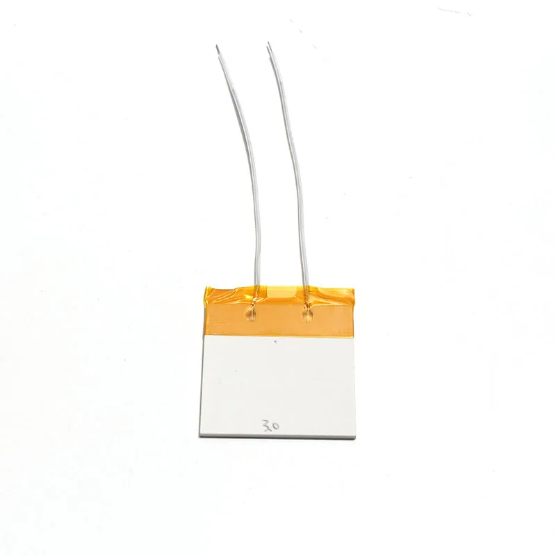 1PC 40x40x2mm Miniature High-temperature Ceramic Heating Plate MCH Alumina Heating Plate 3.7V 5V 12V 24V 500℃ Fast Heating