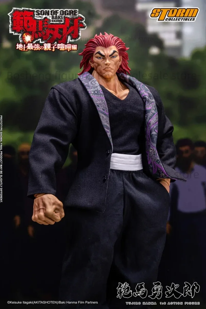 

in Stock 100% Original Storm Collectibles Yujiro Hanma 1/6 Scale Baki Son of Ogre Action Figure KIBK08