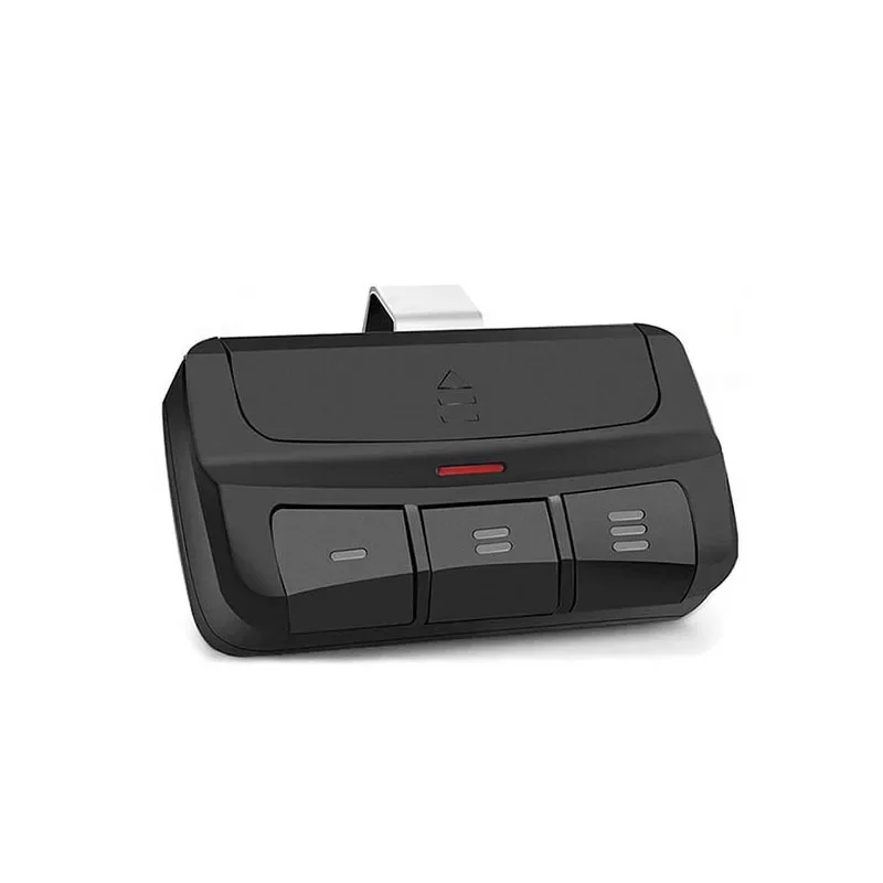 جهاز تحكم عن بعد عالمي لباب المرآب ، جهاز تحكم عن بعد متعدد 3 في 1 مع مشبك ،-frequency mhz ، جهاز إرسال رمز دوار