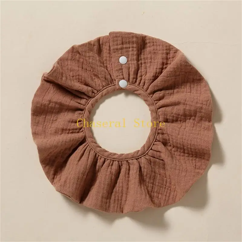 E7CE Baby śliniące się w ślinie 4-warstwowe ręcznik ślin