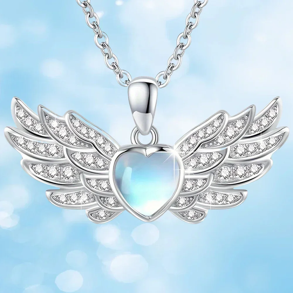 Angel Wings Pendant Necklace, Jewelry, Valentine's Day Gift Anniversary Party Gifts, Jewelry, Niche Style Hot List, Bestselling