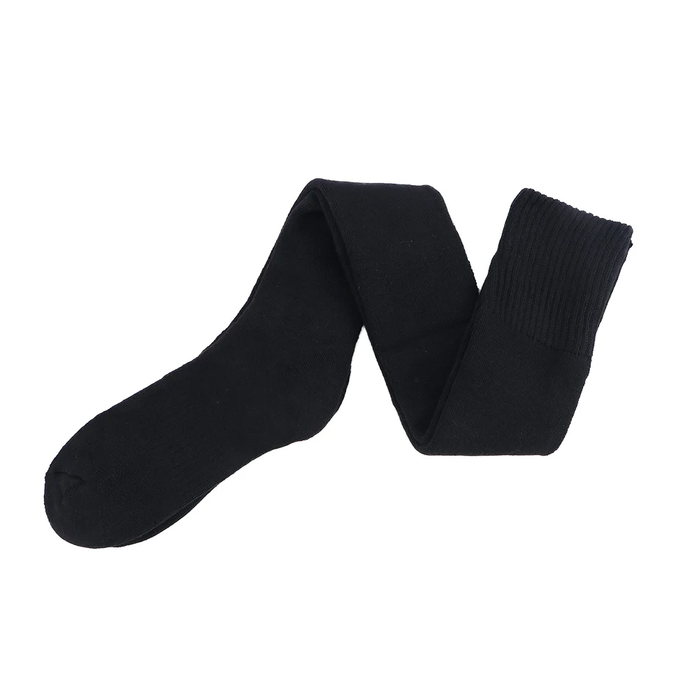 

Warm Elastic Winter For Girls Cotton Thicken JK Stockings Women Long Stockings Solid Color Above Knee High Socks
