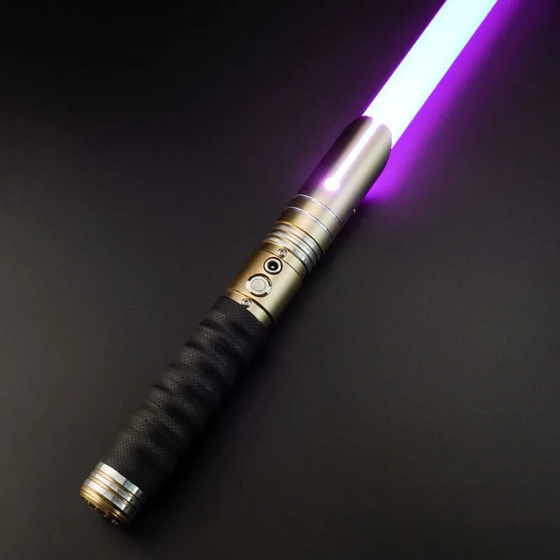 100Cm Rgb Lightsaber Gladde Swing Sabel Ster Zwaar Duelleren Laserzwaard 12 Kleuren 10 Soundfonts Force Fx Foc Blaster Speelgoed Geschenken