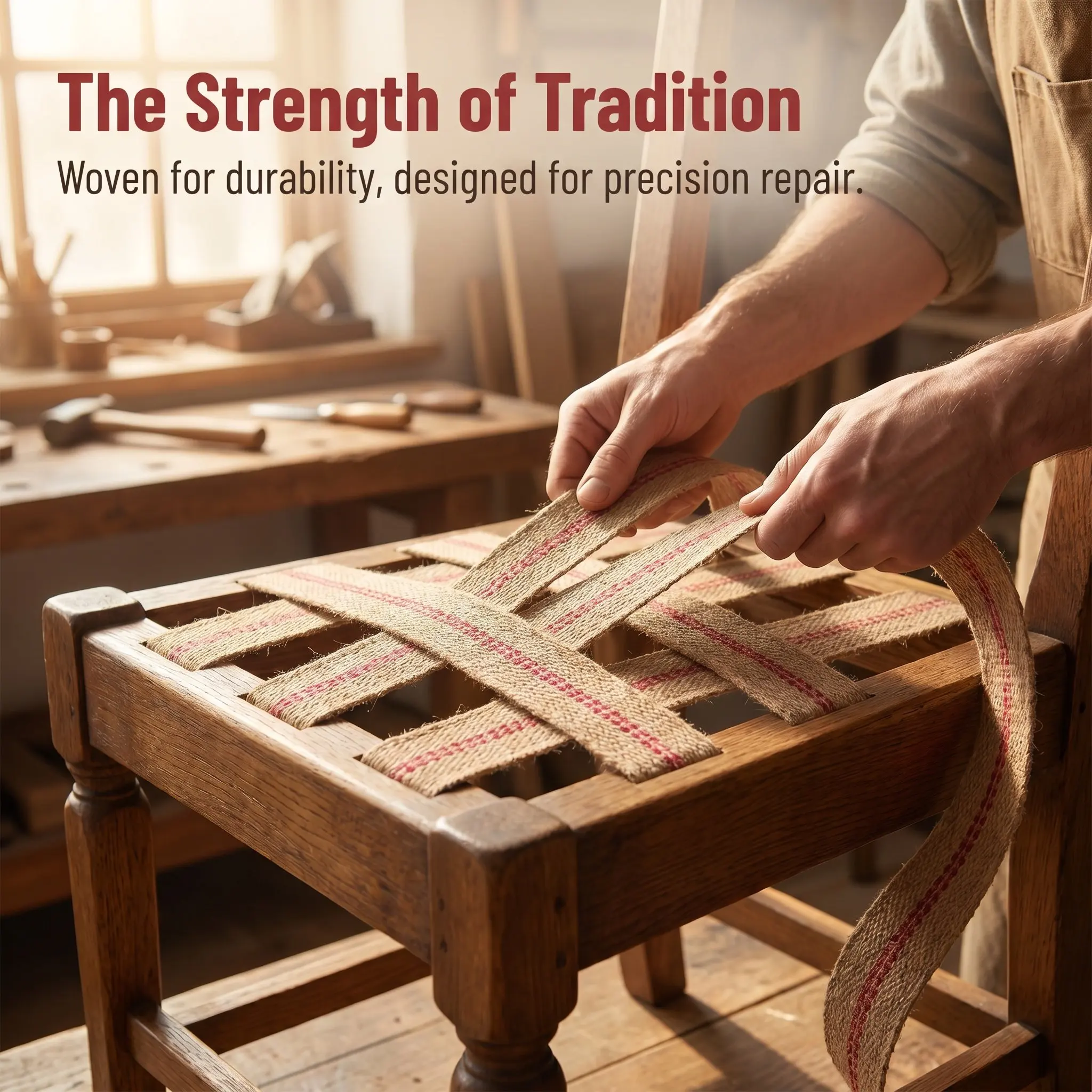 Jute band voor meubelbekleding - Art Craft Upholstery recensie en prijs