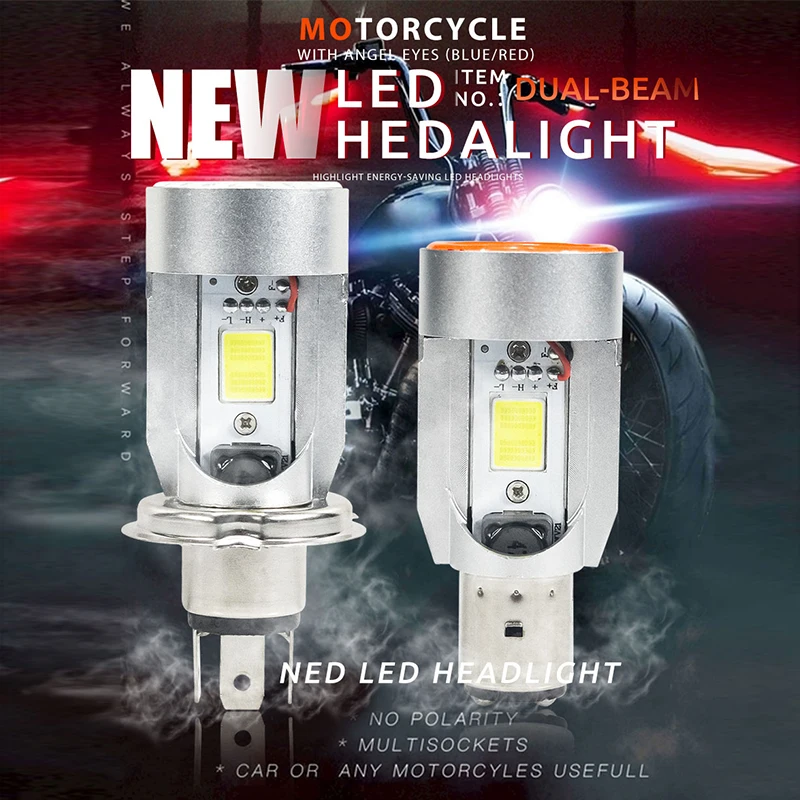 1Pcs H4 BA20D H6 2S…