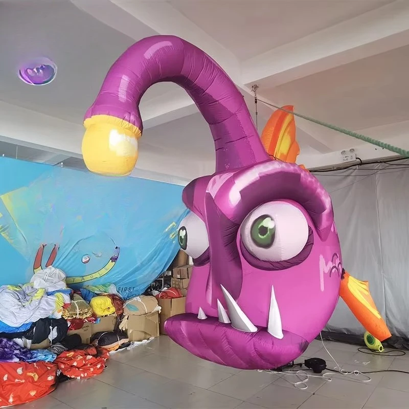 Large Custom Ocean Activity Marine Animals Inflatable Floating Fish Balloons