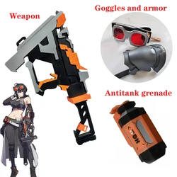 Grace Howard  Cosplay Weapons Props Goggles Game Zenless Zone Zero Cosplay Halloween Costume Props Accessory