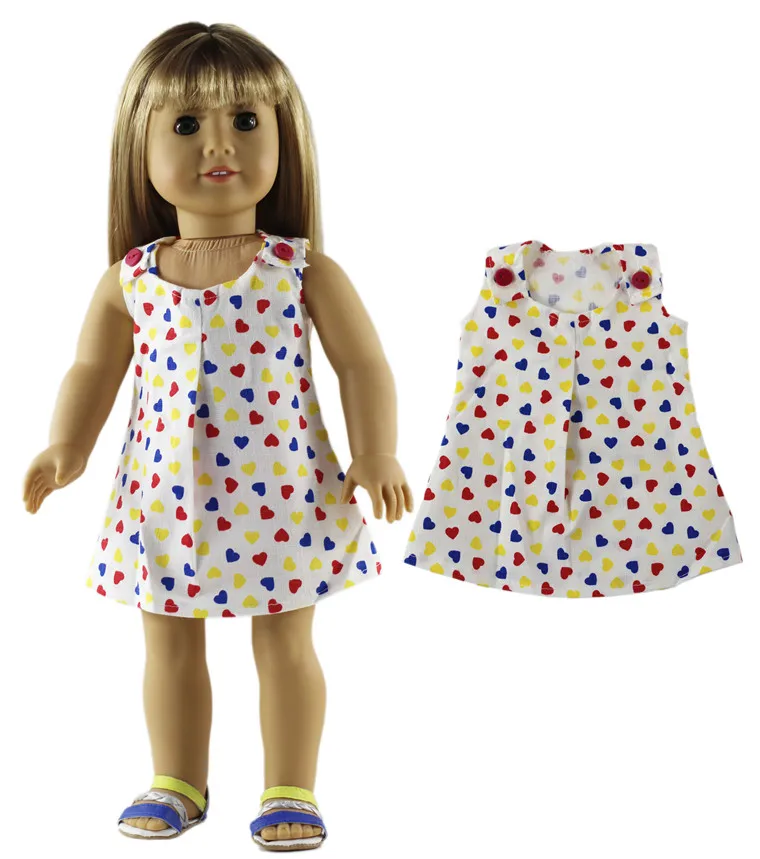 1 set schöne Freizeit kleidung Puppen kleidung für 18 Zoll amerikanische Puppe viele Stil für Wahl a90 – Detail 19
