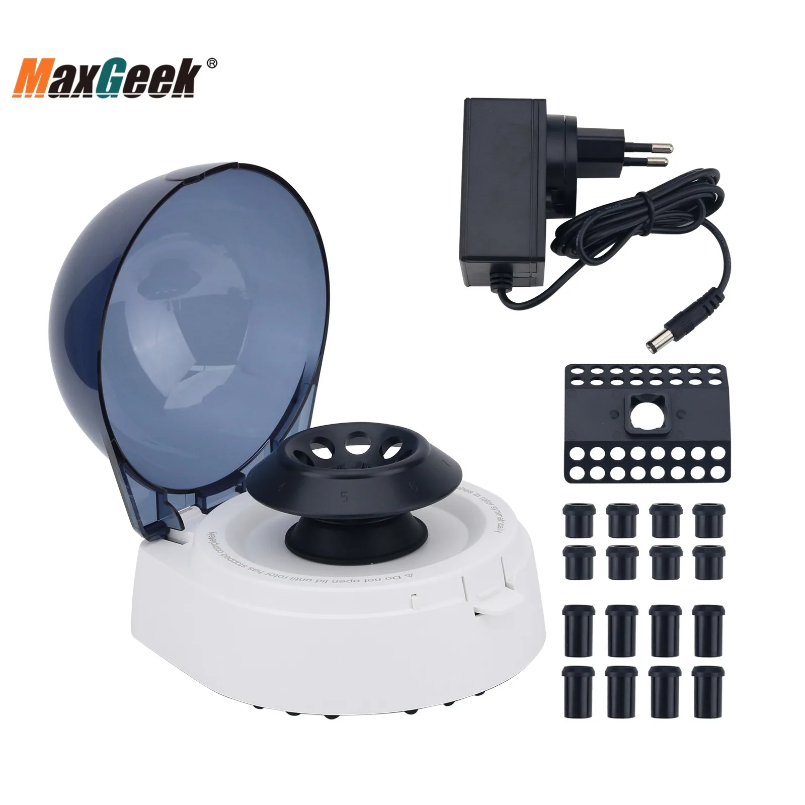 

Maxgeek Mini-4K Economical Palm Micro Centrifuge High Capacity Centrifuge for Quick Spins and Cell Separations