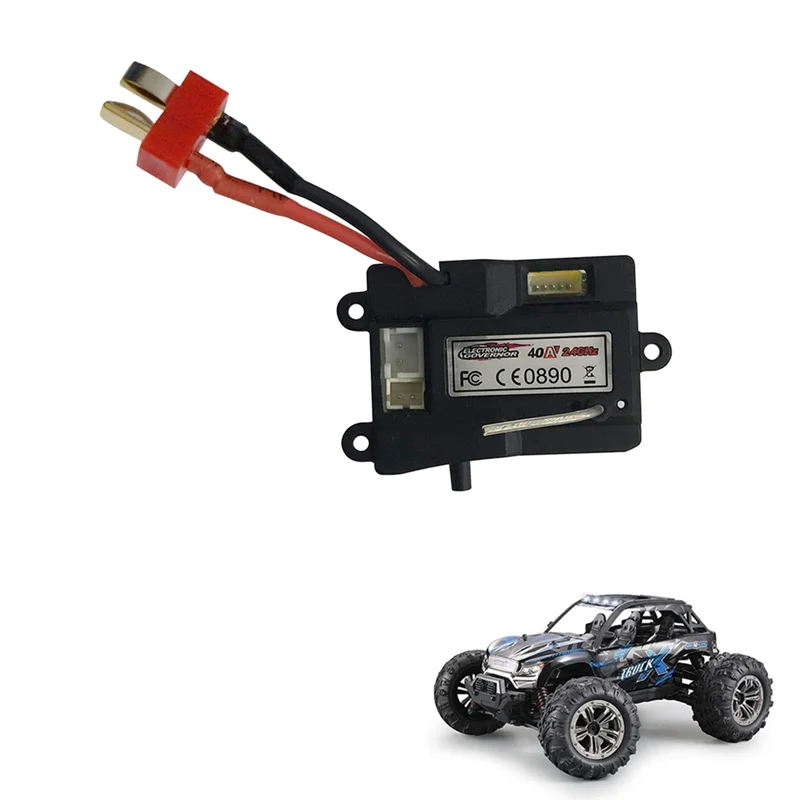 ESC Controlador Eletrônico de Velocidade, ZJ07, T Plug para Xinlehong, RC Peças De Reposição Do Carro, 9130, 9135, 9137, 1:16