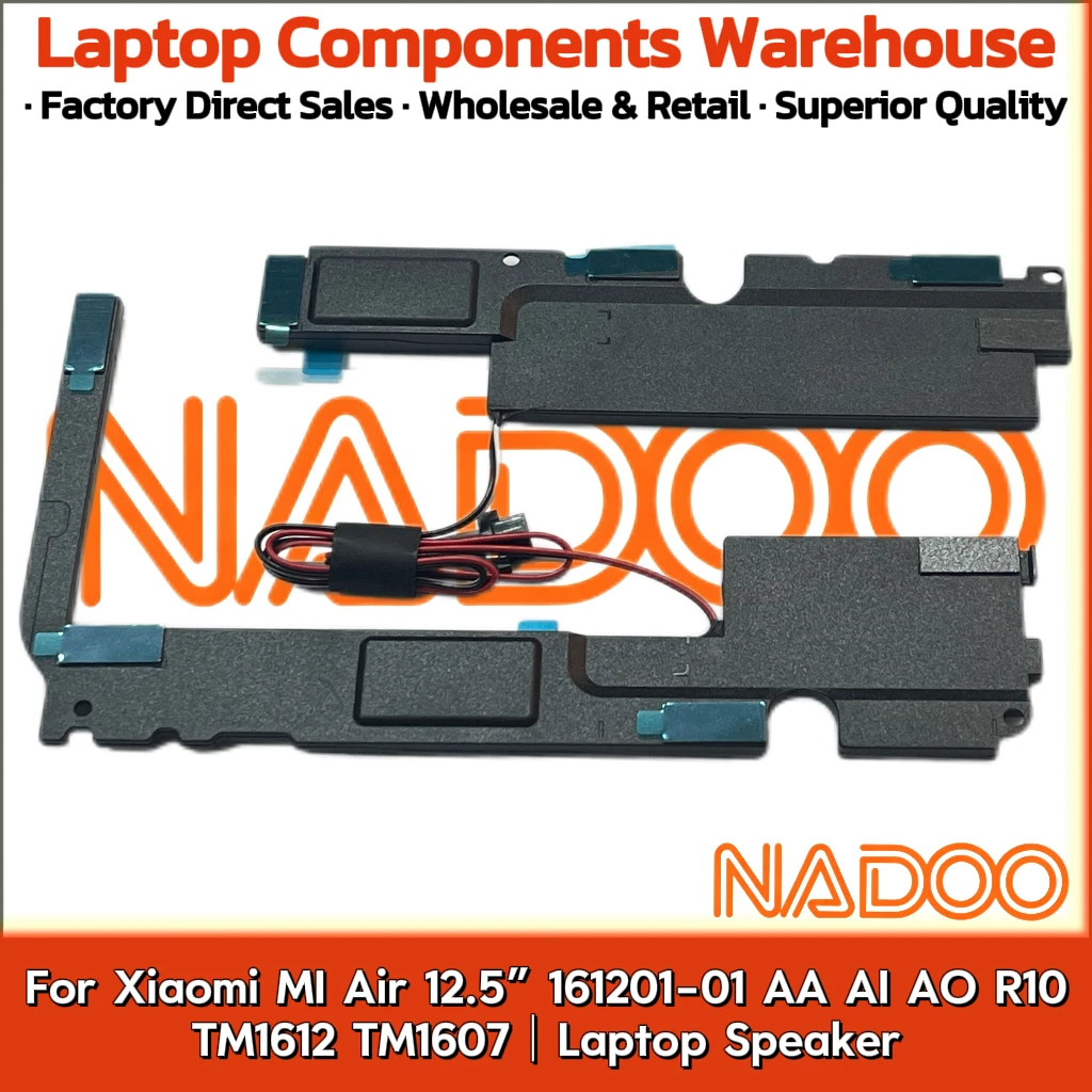 

New Original Laptop Notebook Audio Speaker For Xiaomi MI Air 12.5” 161201-01 AA AI AO R10 TM1612 TM1607 Built in horn audio