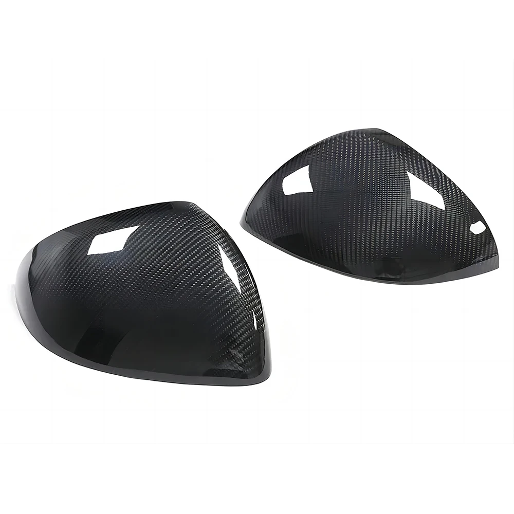 

Rearview Side Mirror Covers Cap For Mercedes Benz V295 V297 EQE EQS OEM Style Dry Carbon Fiber Sticker Add On Shell