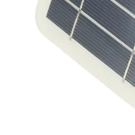 5W Solar Charger USB Solar Charger IP65 Waterproof Lightweight USB Output Direct Sunlight Charging EVA Lamination