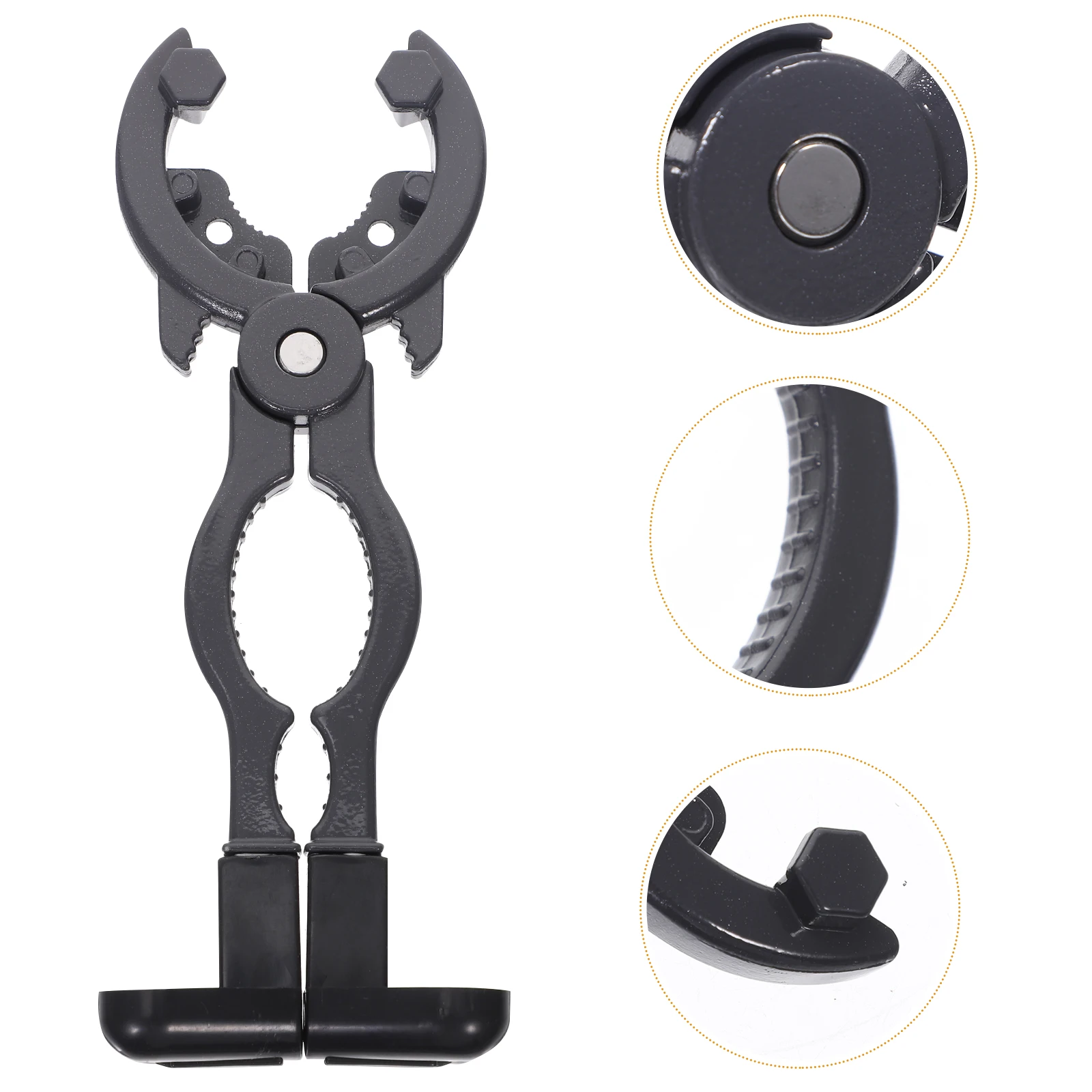 

Multifunctional Wrench Hand Tool Gas Tank Spanner Bottle Opener High Hardness Non Slip Handle Round Surface Long Time Use Home