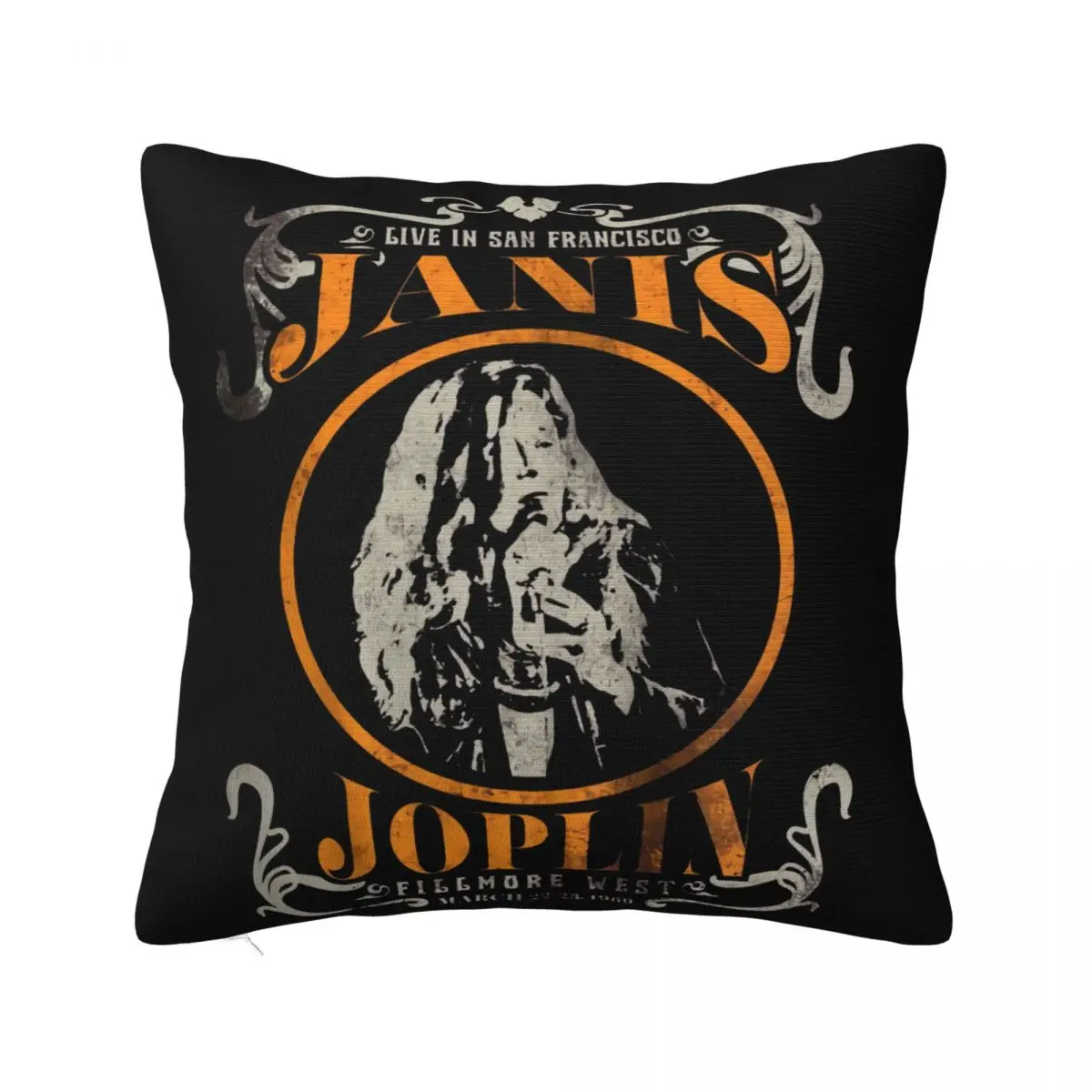 Janis Joplin Live Circle S 2Xl New Official Goodie Two S Merch Cheap Price On Sale Pillow Case