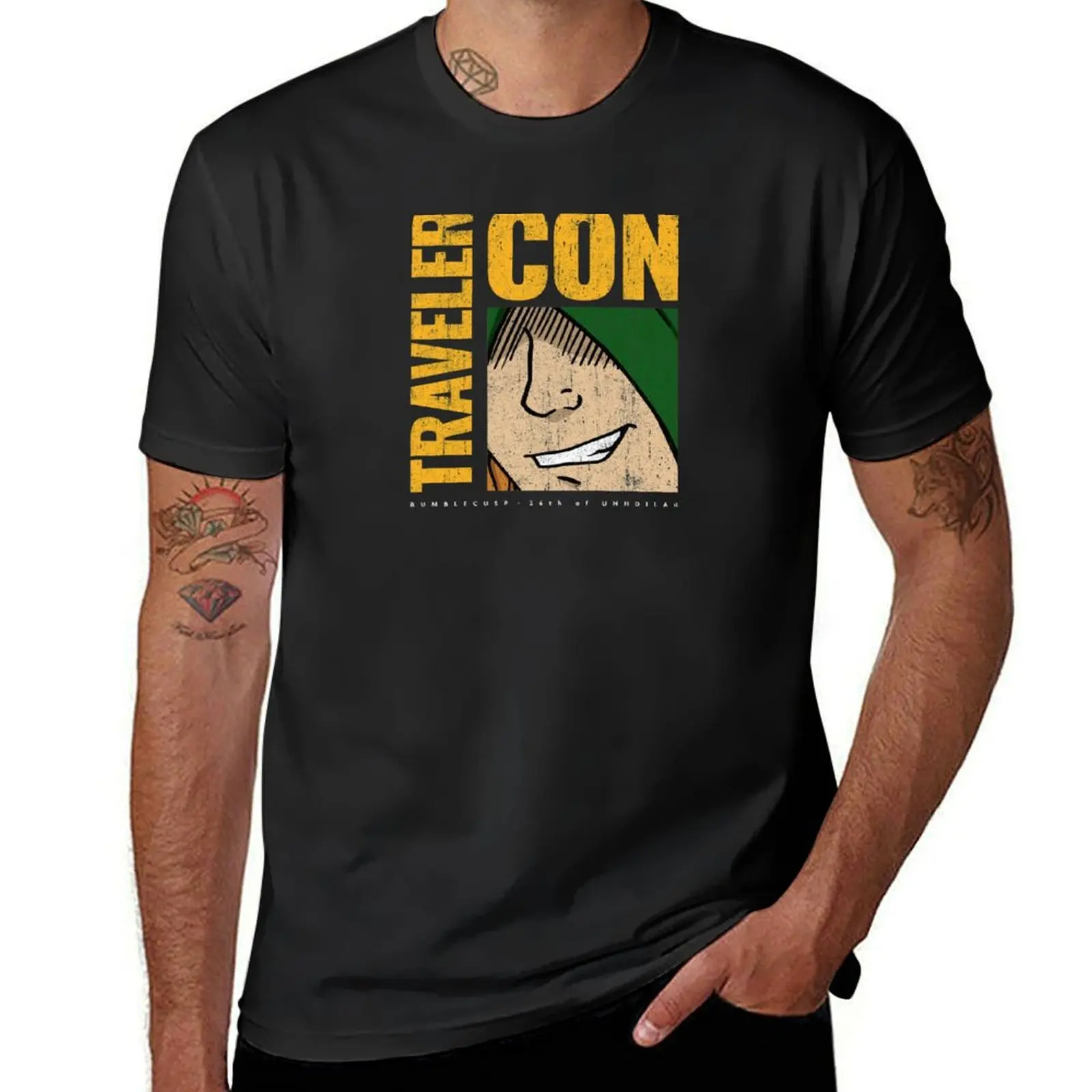 

TravelerCon T-Shirt blanks plus size tops men clothing