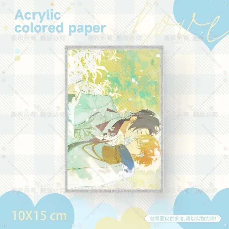 2024 Aoyagi Toya Shinonome Akito Project Sekai Colorful Stage PJSK 10x15cm Acrylic Coloured Paper Goods Ornament Desk Display