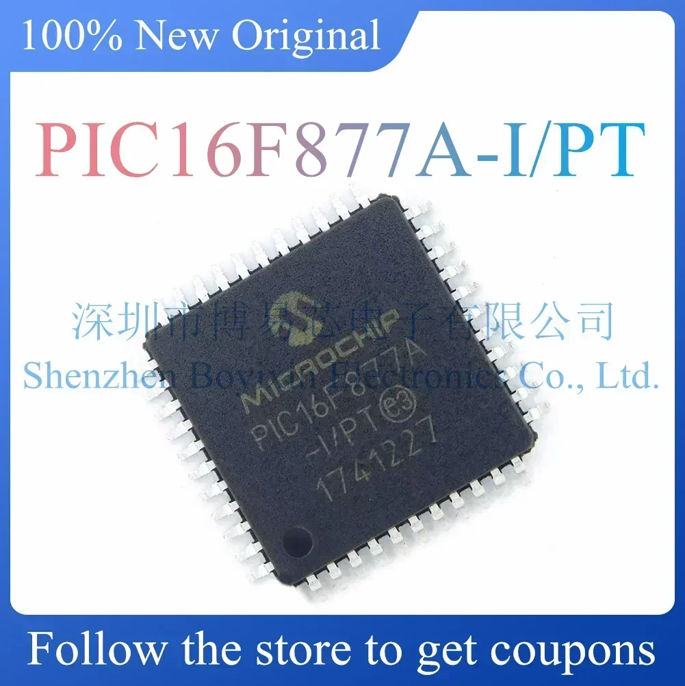 

NEW PIC16F877A-I/PT Original genuine TQFP-44