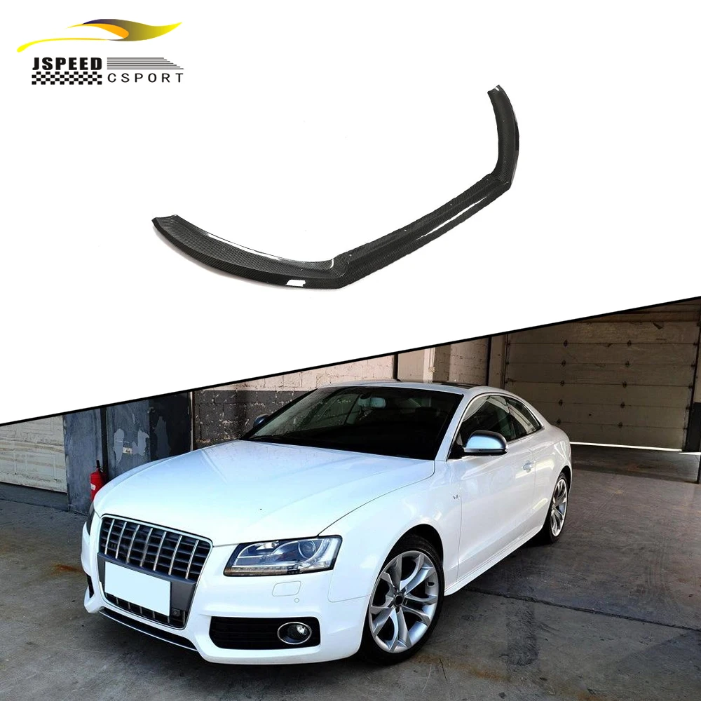

Suitable for Audi A5-SLINE S5 8T 2D 2009-2010 Carbon fiber front lip
