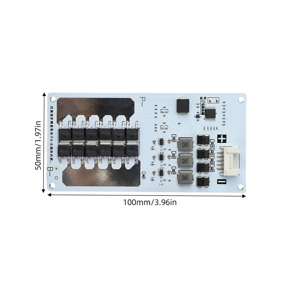 4S 12V Lithium Iron Phosphate BMS 25A/100A  Continuous 300A Instant Peak Active Balancer For Motorcycle Starter Battery