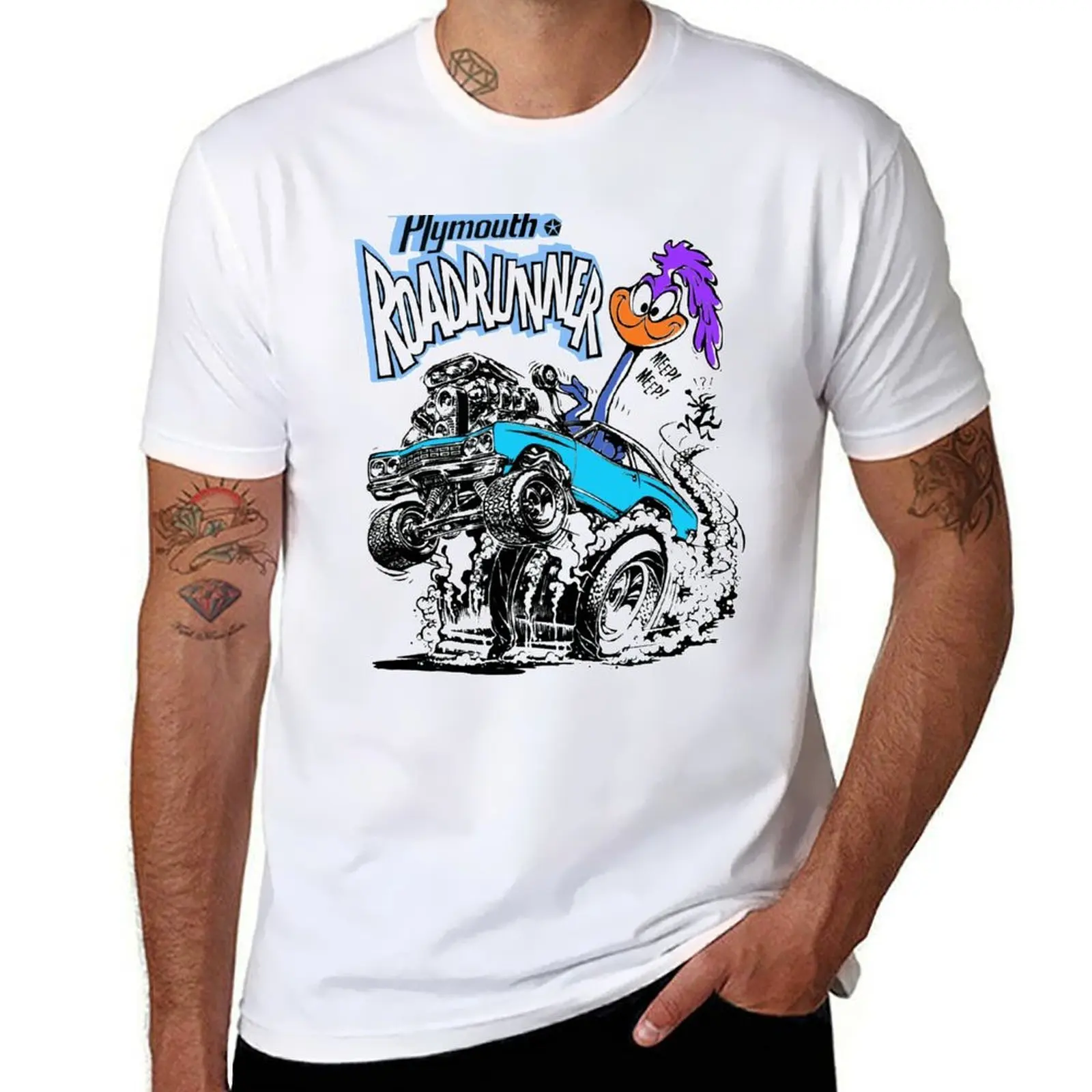 

1969 Plymouth Roadrunner T-Shirt t shirts for man cotton funny man t shirt cotton high quality T-Shirt