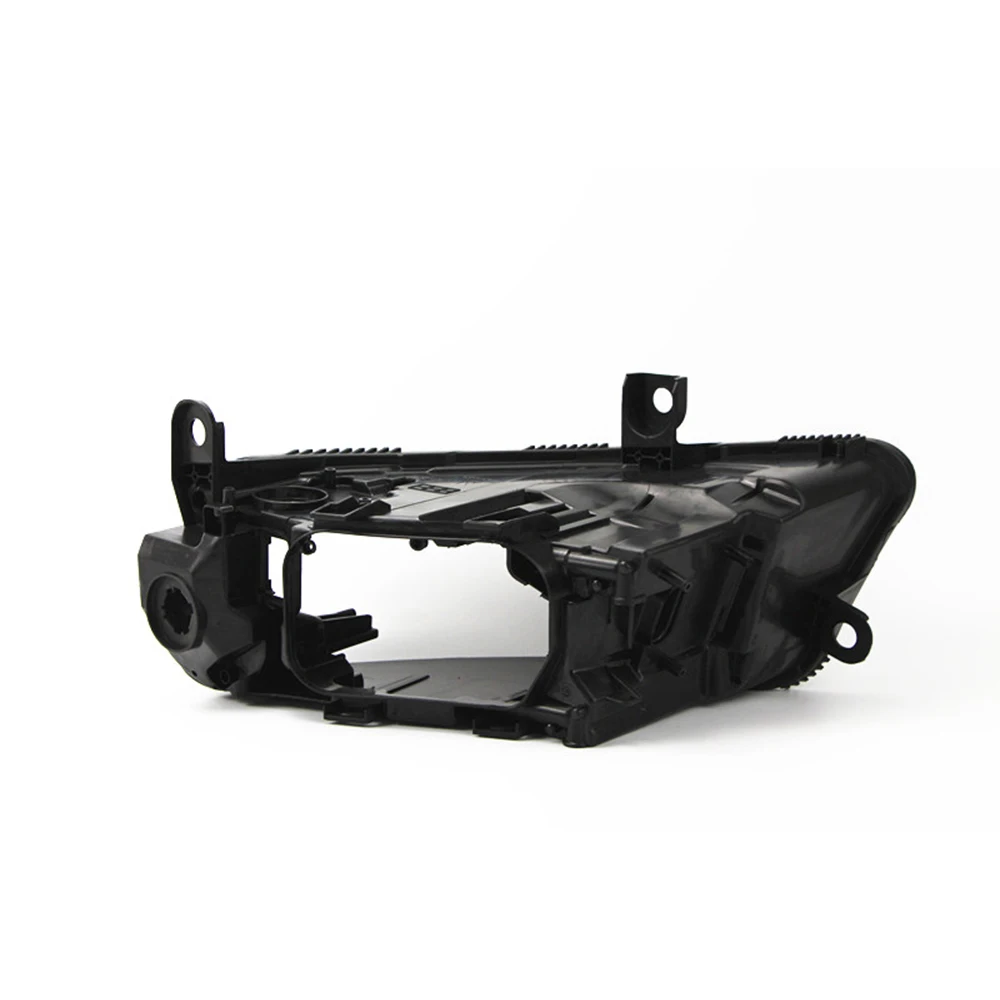 For Audi A6 A6L C6 Xenon 2009  2010 2011 Rear Hight Configuration Light Box Car Headlight Housing LED AFS Back Black