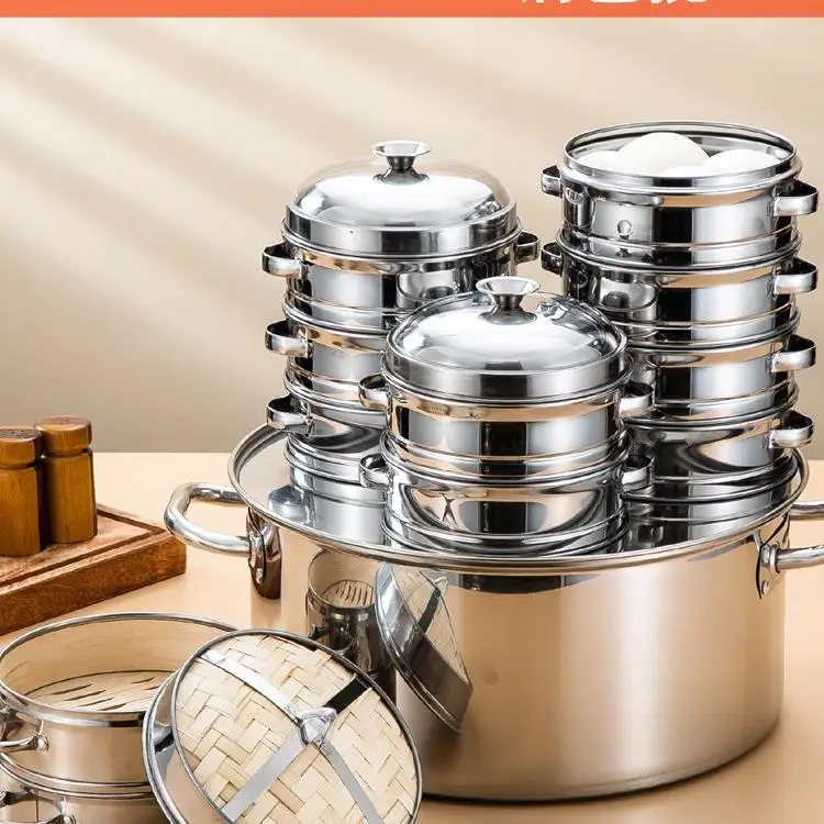 

Steamer Furnace Commercial Steamed Bread Shop Steaming Desktop Small Dumplings Dim Sum Steamer Baozi
