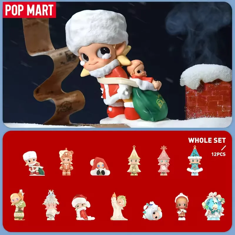 

POP MART Zsiga THE WINTER OF GIFTS Серия Модная слепая случайная коробка Игрушки Mystery Box Guess Bag Фигурка-сюрприз в подарок