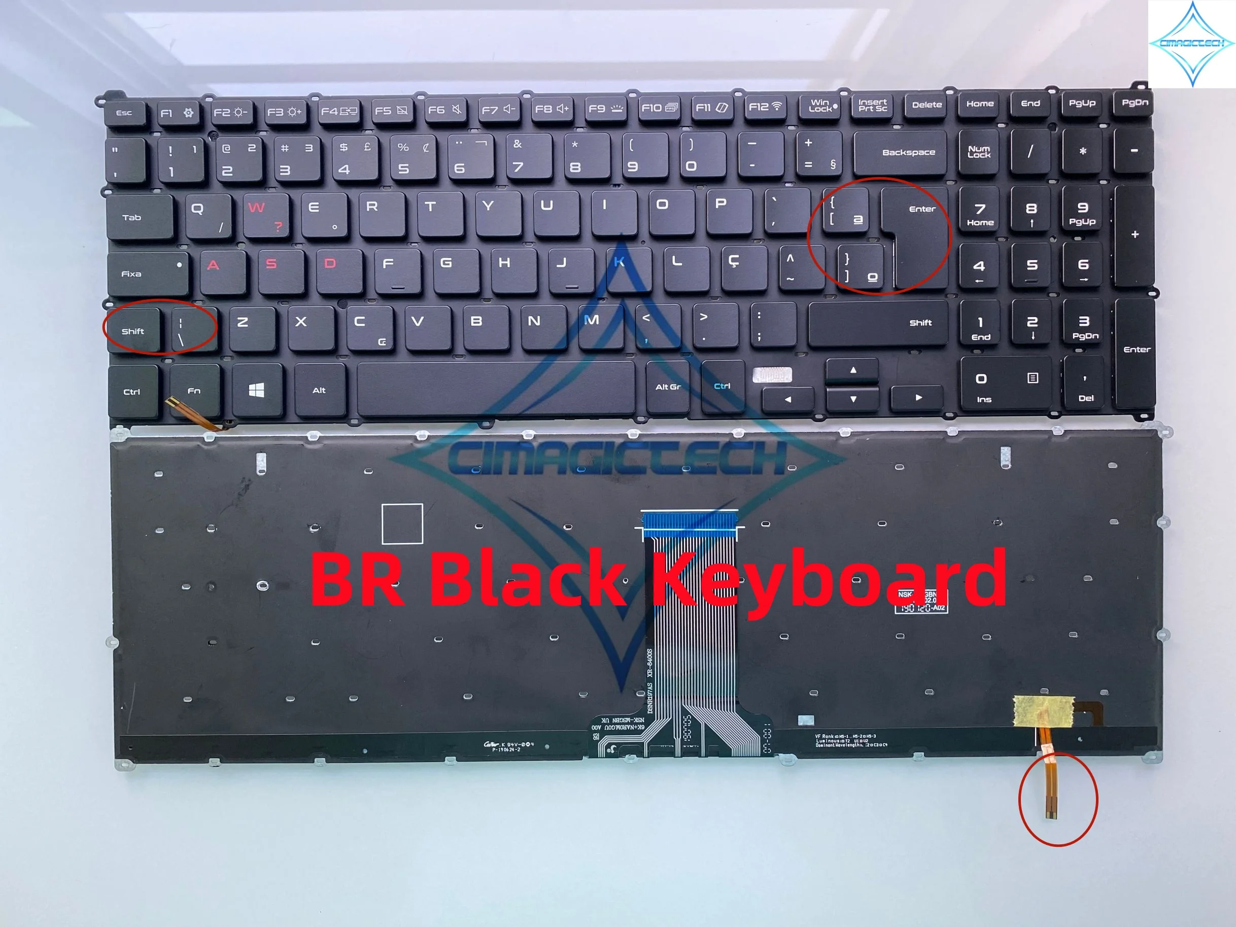 جديد BR البرازيل لسامسونج أوديسي 2 NP850XBD NP850XBE XG1BR XG2BR 850XBE 850XBB 850XBC 850XBD لوحة المفاتيح مع Palmrest شل