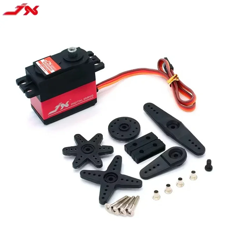 JX Servo PDI-6208MG 8 kg 120 Grad Hochgeschwindigkeits-Metallgetriebe Digital Coreless Standard-Servomotor für RC-Automodell