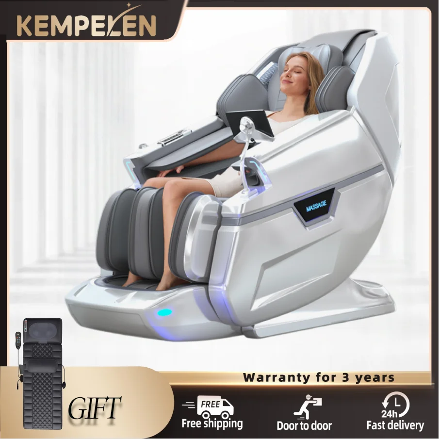 SonicWave™ 3D Full Body Massage Chair Zero Gravity SL Track Foot Massage Heating Bluetooth AI Voice