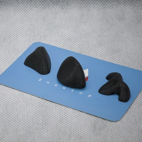 ‌ أنف قطة مطبوع ثلاثي الأبعاد لبدلة الفراء - إكسسوار تنكري واقعي من Moe Furry