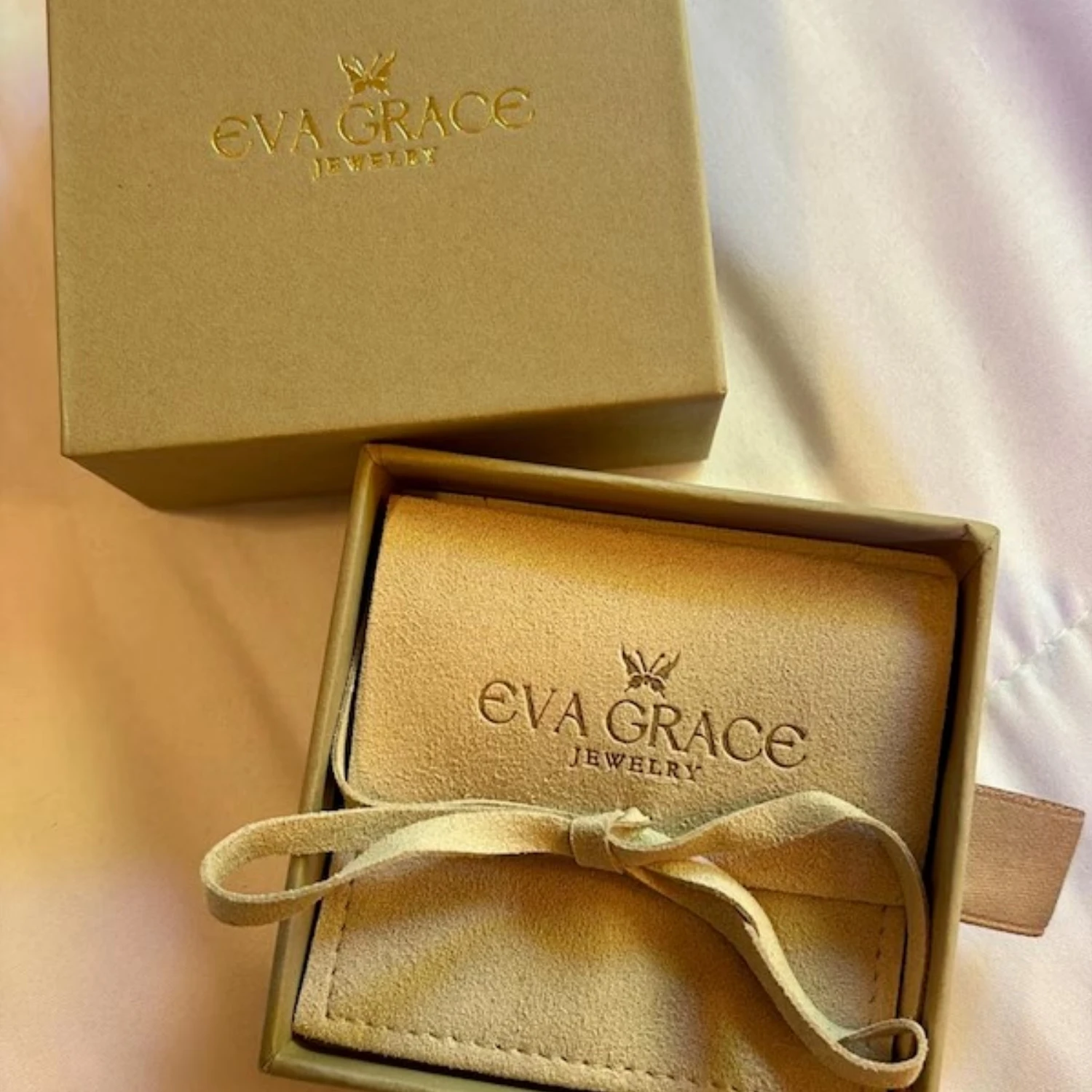 

20 шт. коробка для упаковки ювелирных изделий и набор мешочек, коробки и мешочки для ювелирных изделий на заказ с логотипом оптом