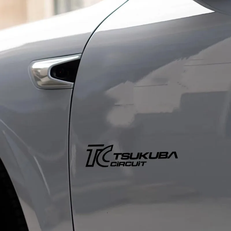 

1Pc JDM Tsukuba Circuit Racing Sticker Waterproof Vinyl Decal for Car Truck Motorcycle Helmet