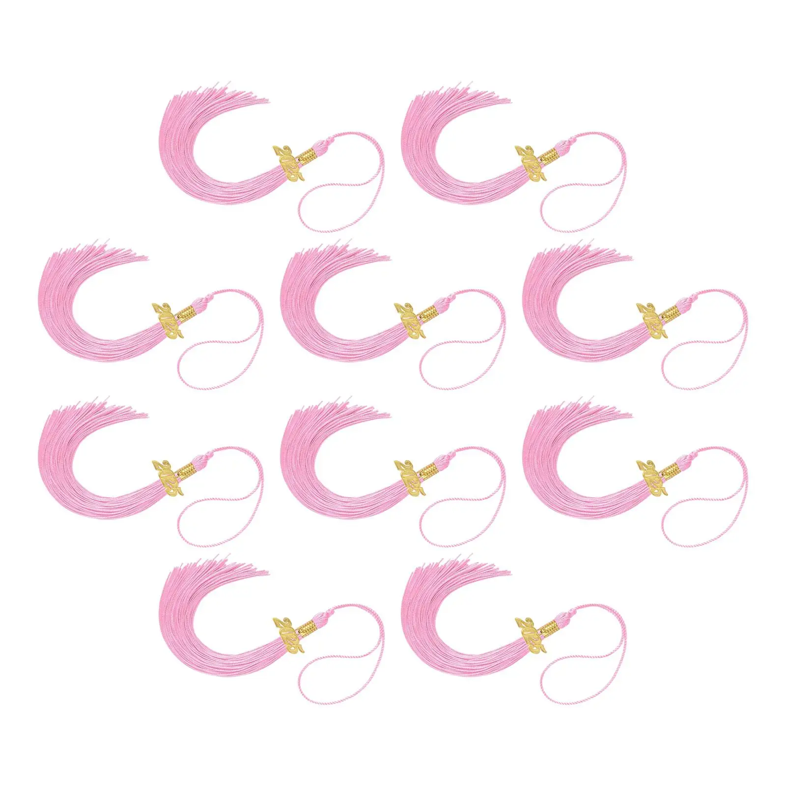 10x شرابات التخرج هدية أكاديمية ديكور قبعة التخرج شرابات لسلاسل المفاتيح #3