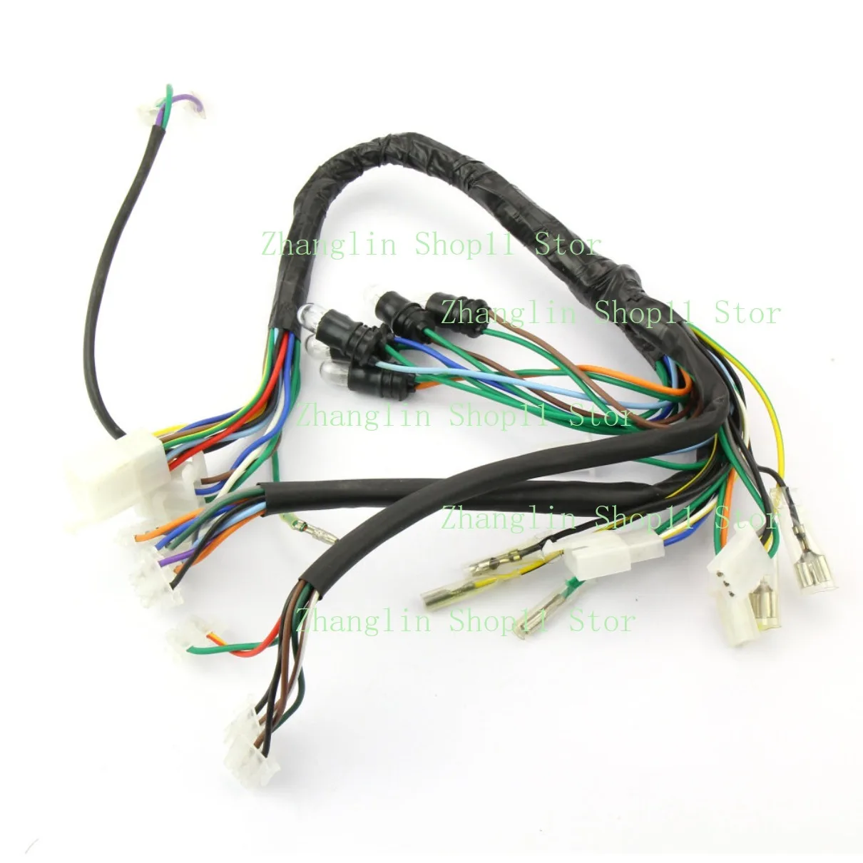 GY6 150CC R5 R9 Wire Harness Wiring Assembly Scooter Moped 8-pole cable 11 Pole Magneto