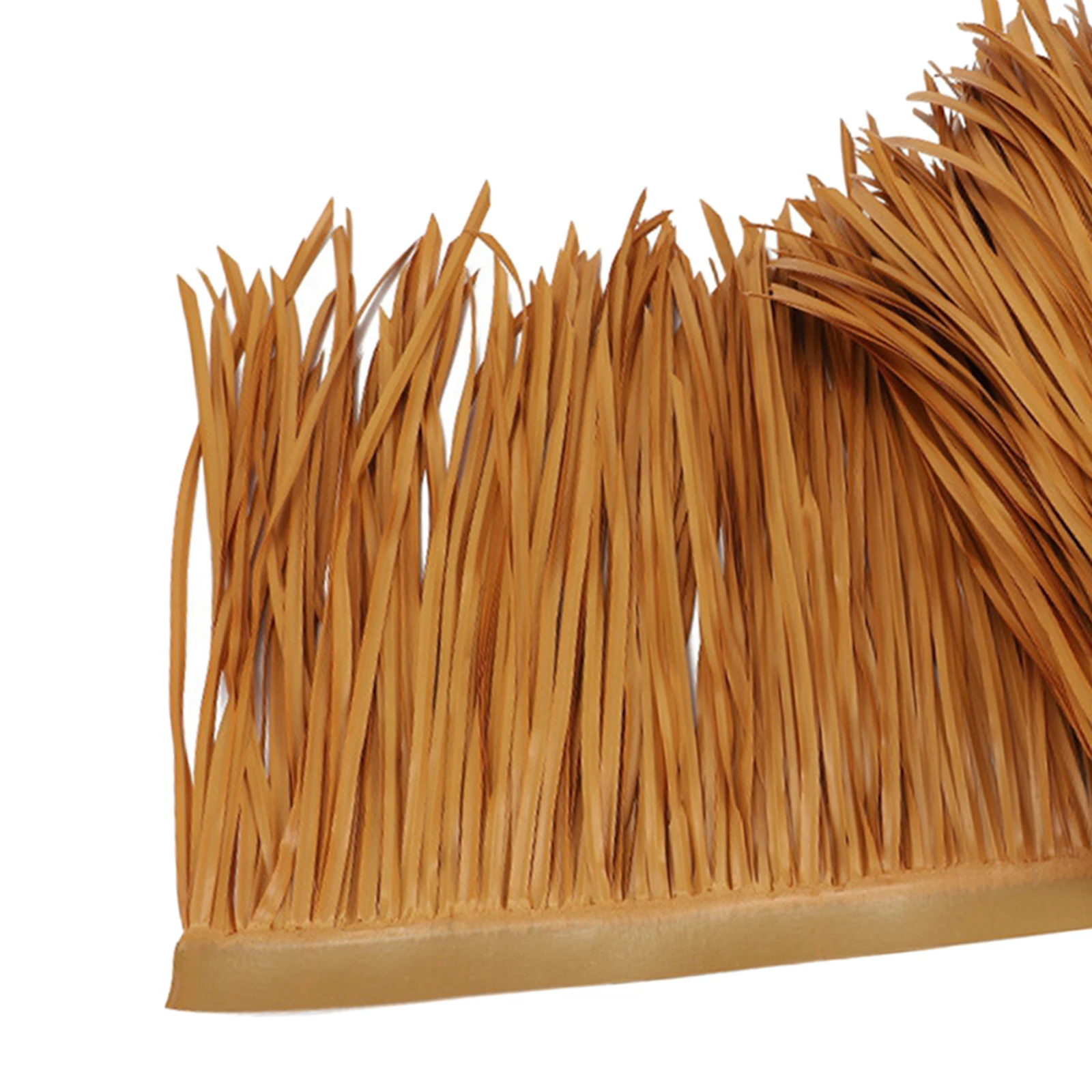 100cmx50cm Straw Roof Thatch Simulation Durable Panel Palm Thatch Roll for Garden Patio Garden Patio Decoration Umbrella Cover