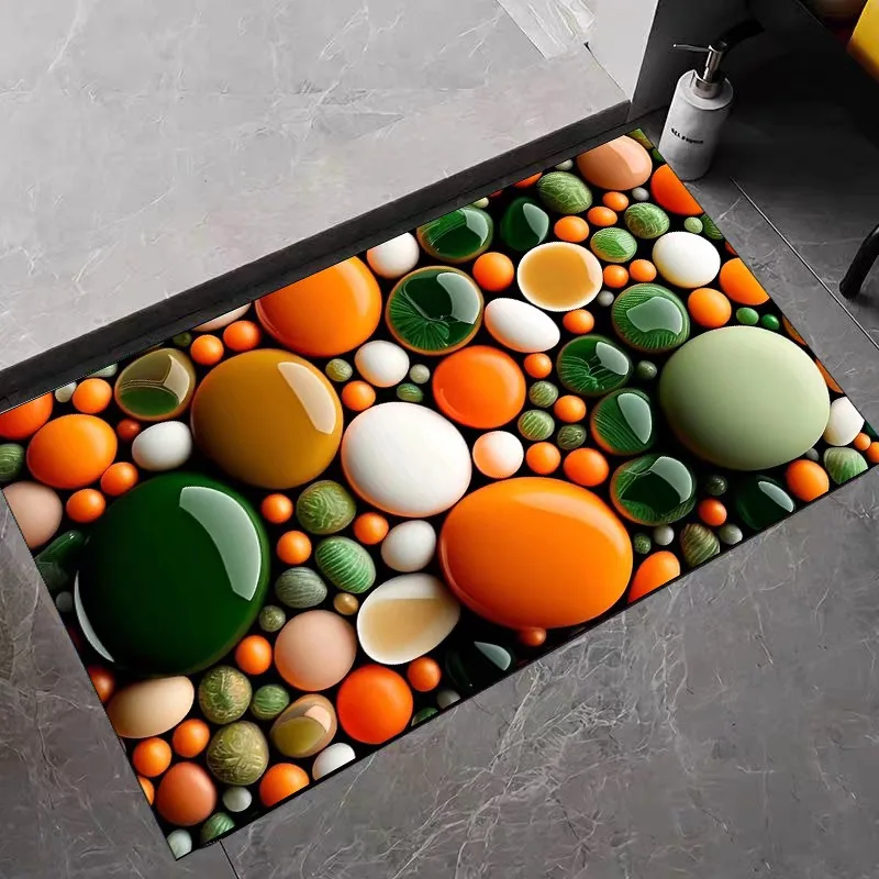 Bathroom absorbent diatom mud toilet  doormat toilet toilet floor mat toilet carpet