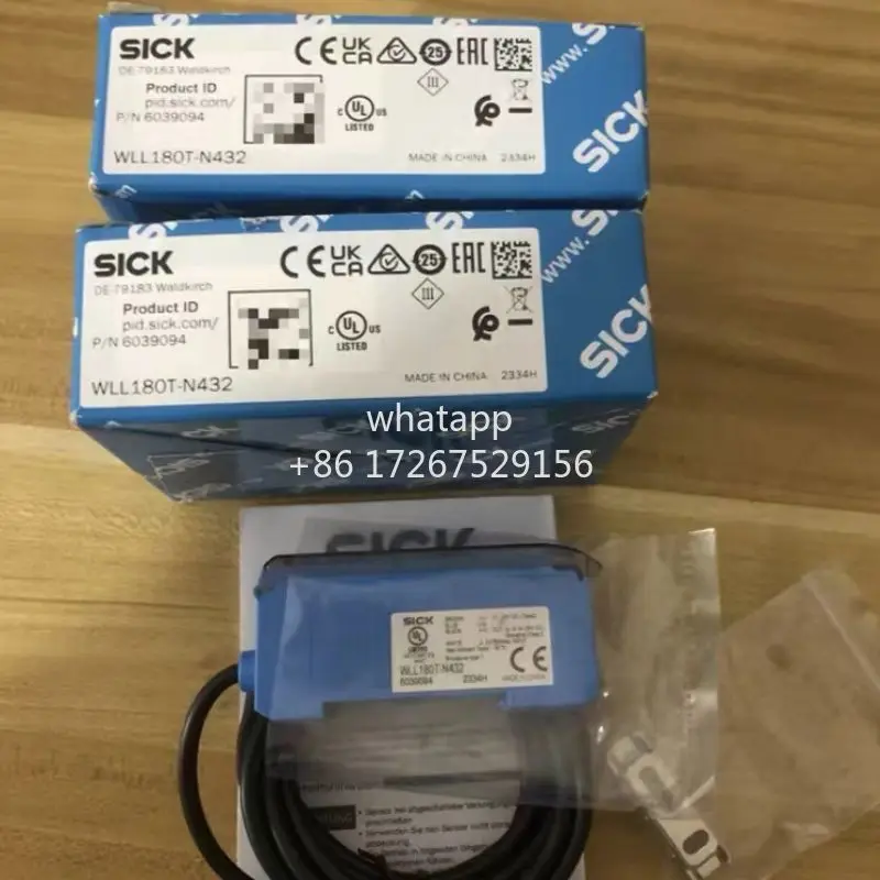 

New sensor WLL180T-N432, item number 6039094, fast shipping