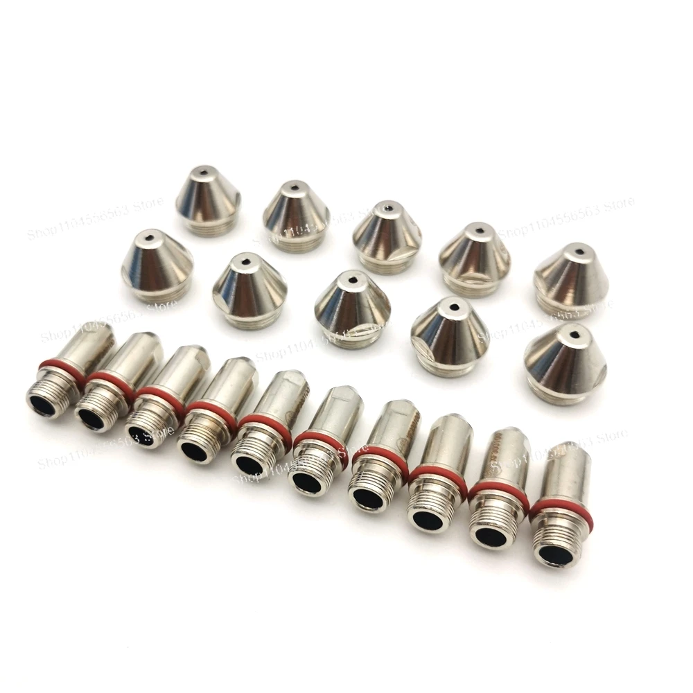 20 Tip + 20 Electrode  XF-300 FY-XF300H FY-XF300 LGK-300  Torch Huayuan Cutter 300100 300190 300150 300210 300170